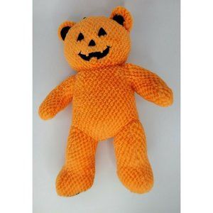 Build a Bear Pumpkin Jack O Lantern Light Up Hallo